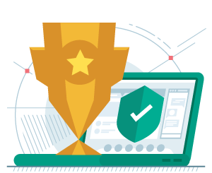 Take advantage of award-winning antivirus