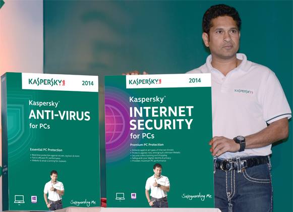 Kaspersky Brand Ambassador and Master Blaster Sachin Tendulkar