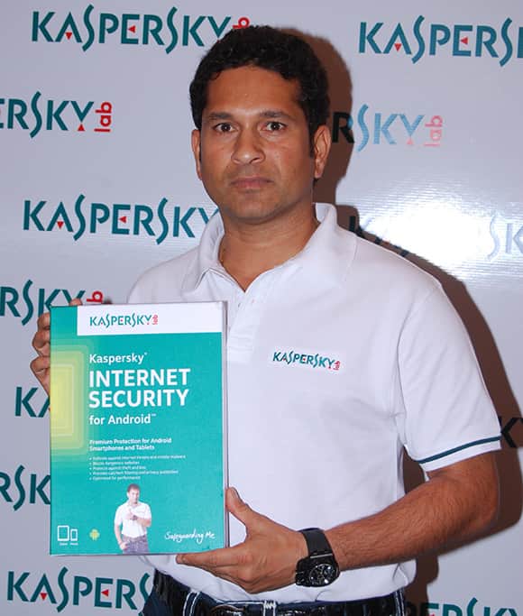  Kaspersky Brand Ambassador and Master Blaster Sachin Tendulkar