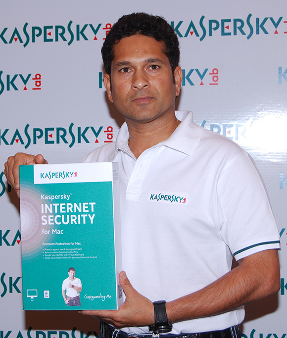  Kaspersky Brand Ambassador and Master Blaster Sachin Tendulkar